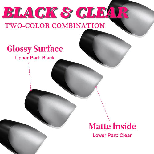 300Pc Short Coffin Nail Tips Fake Nails French Tip Press on Nails Short Acrylic Nails Clear Nail Tips Full Cover False Nail Artificial Fingernail, 15 Sizes Matte Soft Gel Nail Extentions